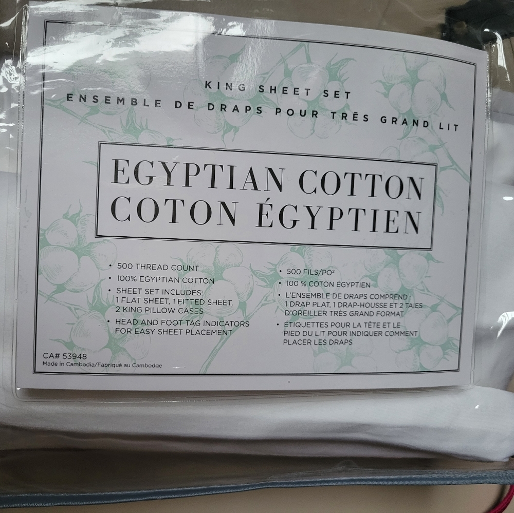 KING flat sheet